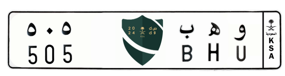 لوحة و ه ب 505